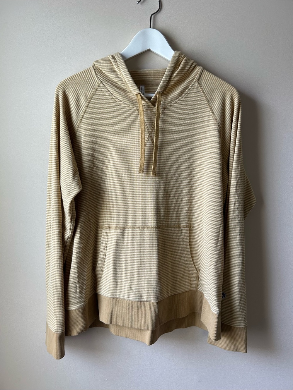 Kuhl Women’s Cream and Yellow Hoodie